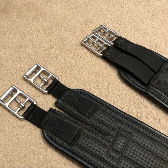 Ovation Airform Black Girth English Tack 56" - Picture 4 of 8